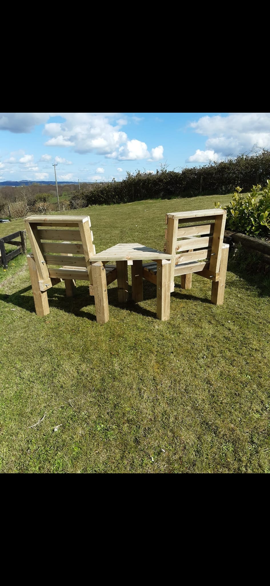 Back view of Jack and Jill seat